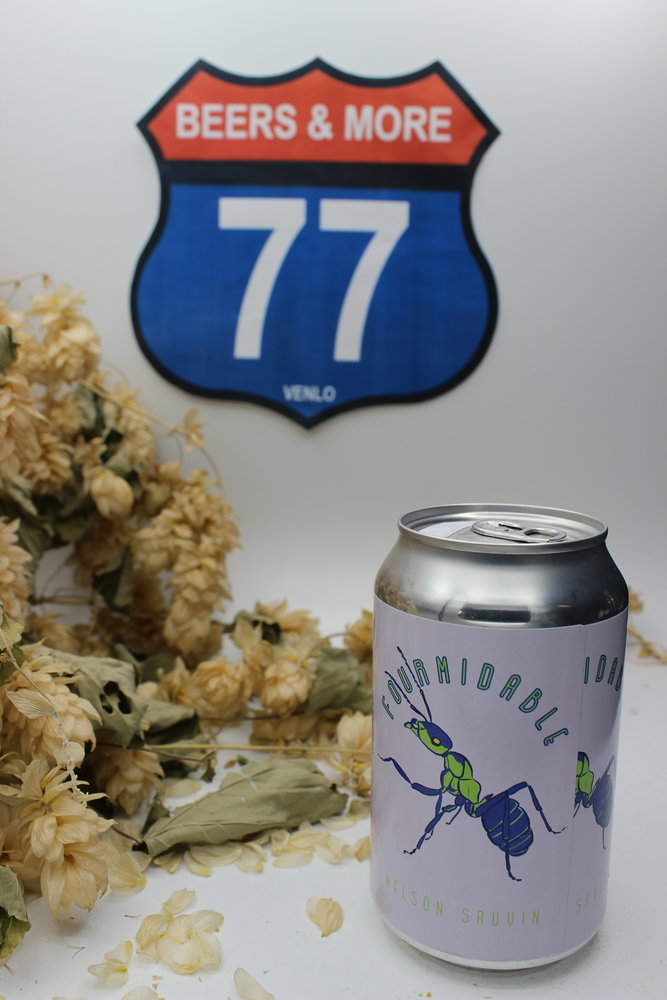 Brouwerij In De Nacht Brouwerij In De Nacht Fourmidable Nelson Sauvin IPA Blik 33 cl  6,50%