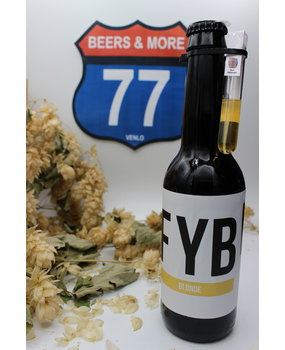 FYB Bier FYB Bier Rum Oakwood Blond Fles 33 cl 7,50% FYB Bier FYB Bier Rum Oakwood Blond Fles 33 cl 7,50%