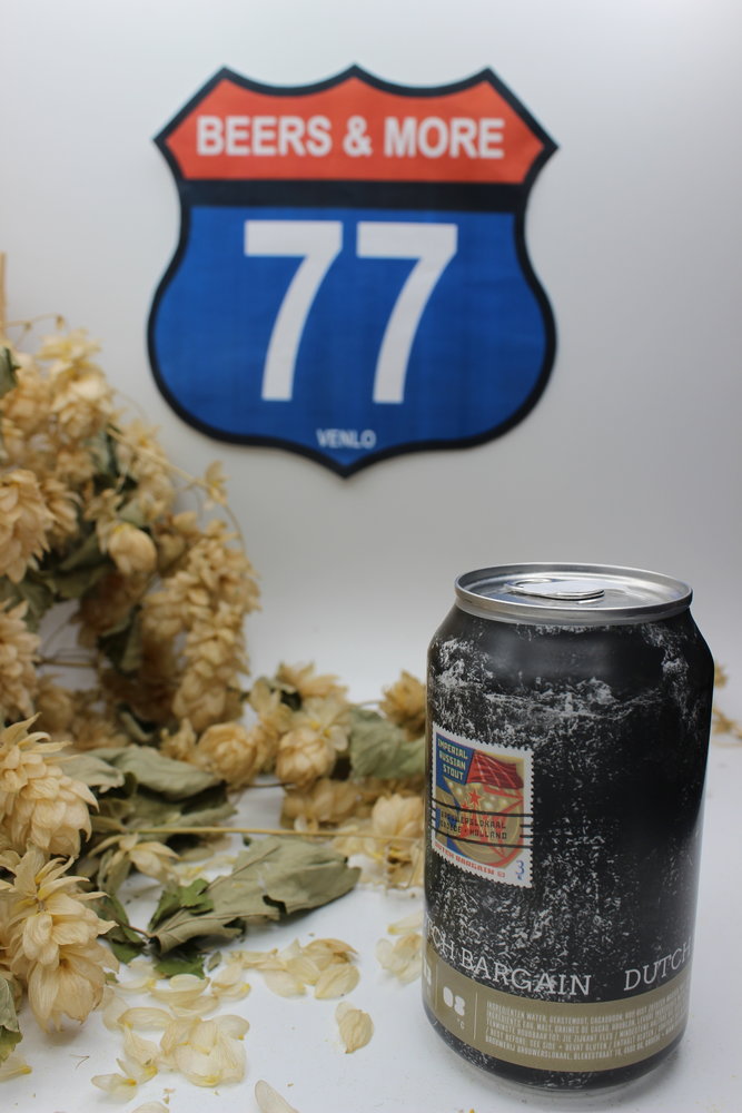 Dutch Bargain Dutch Bargain Russian Imperial Stout Stout Blik 33 cl  11,50%