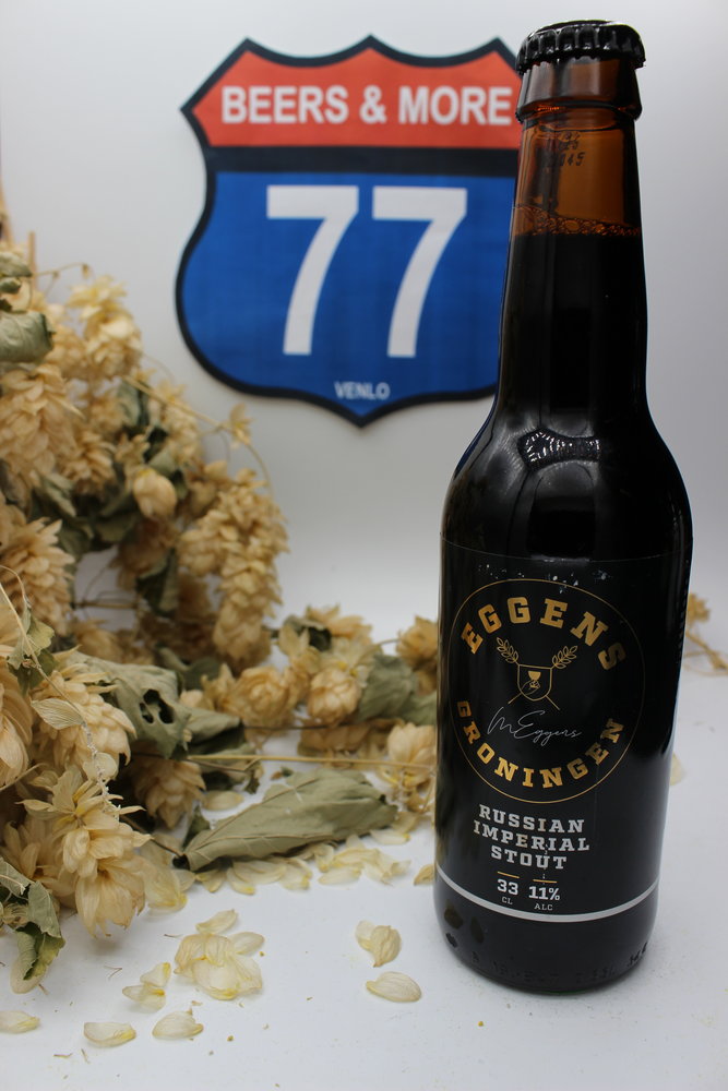 Eggens Eggens Russian Imperial Stout Stout Fles 33 cl  11,00%