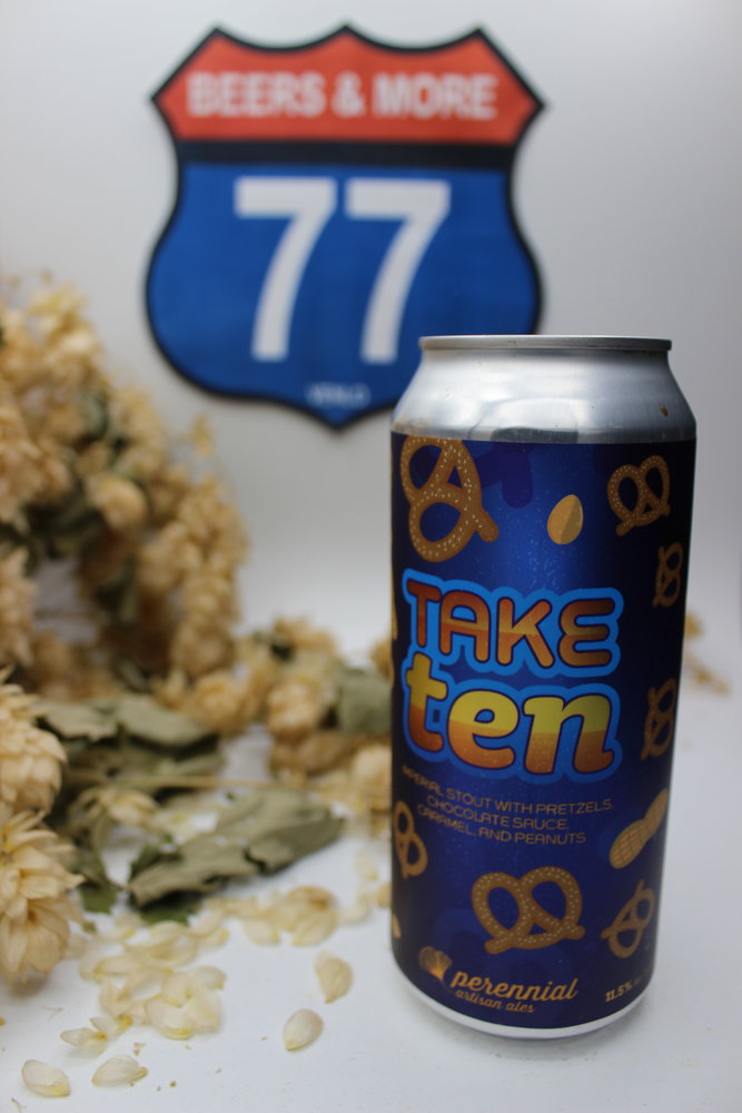 Perennial Artisan Ales Perenninial Artisan Ales Take Ten Stout Blik 47.3 cl 11,50% Perennial Artisan Ales Perenninial Artisan Ales Take Ten Stout Blik 47.3 cl 11,50%