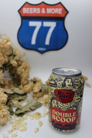 Blitz Brewing Blitz Brewing Double Scoop Sour Blik 33 cl  6,00%