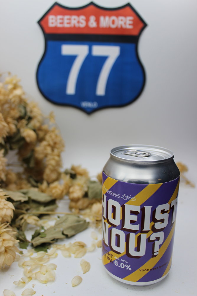 Kraftbier Kraftbier Hoeist Nou? IPA Blik 33 cl  6,00%