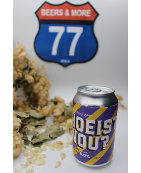 Kraftbier Kraftbier Hoeist Nou? IPA Blik 33 cl  6,00%