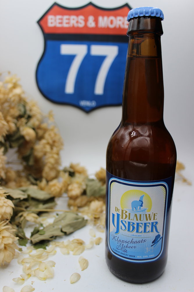 De Blauwe IJsbeer De Blauwe IJsbeer Klapschaats IJsbeer Barley Wine fles 33 cl  10,00%