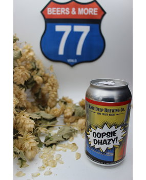Knee Deep Brewing Knee Deep Brewing Oopsie D'hazy NEIPA Blik 35,5 cl  6,00% Knee Deep Brewing Knee Deep Brewing Oopsie D'hazy NEIPA Blik 35,5 cl  6,00%