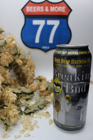 Knee Deep Brewing Knee Deep Brewing Breaking Bud IPA Blik 47,3 cl  6,50%