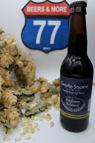 Berghoeve Brouwerij Berghoeve Brouwerij Zwarte Snorre BA Pedro Ximenez Cherry Stout Fles 33 cl 11,00% Berghoeve Brouwerij Berghoeve Brouwerij Zwarte Snorre BA Pedro Ximenez Cherry Stout Fles 33 cl 11,00%