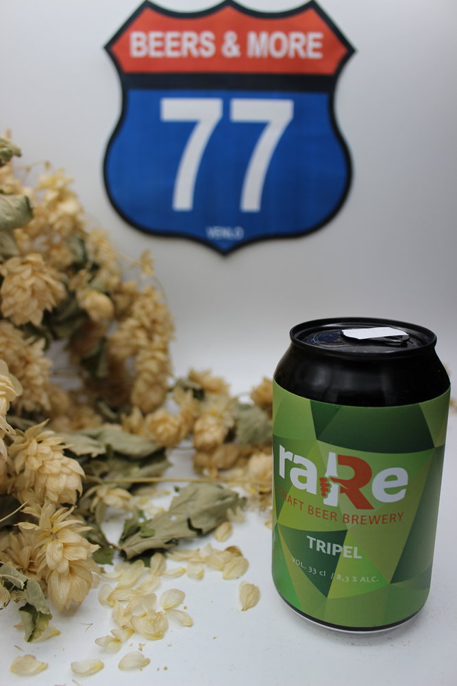 Rare Craft Beer Brewery Rare Craft Beer Brewery Tripel Tripel Blik 33 cl 8,30% Rare Craft Beer Brewery Rare Craft Beer Brewery Tripel Tripel Blik 33 cl 8,30%