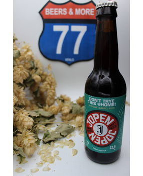 Jopen Jopen Dont Trye This @Home Tequila BA Barley Wine Fles 33 cl  12,50% Jopen Jopen Dont Trye This @Home Tequila BA Barley Wine Fles 33 cl  12,50%