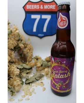 Eanske Eanske The Fresh Berry Splash Fruit bier Fles 33 cl  5,50% Eanske Eanske The Fresh Berry Splash Fruit bier Fles 33 cl  5,50%