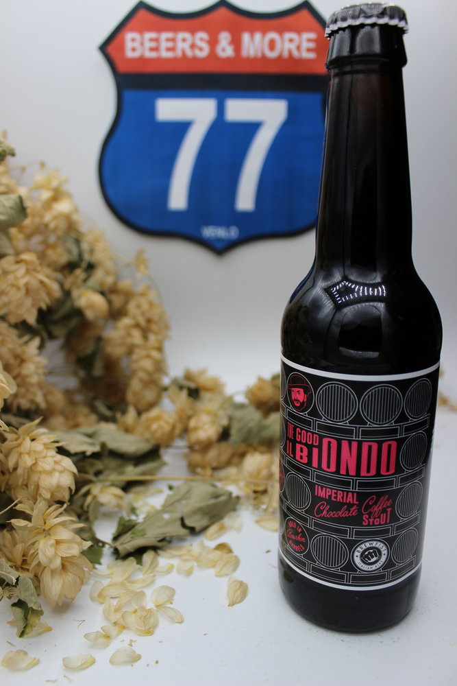 Brewfist Brewfist The Good (Il Biondo) BA Stout Fles 33 cl 9,20% Brewfist Brewfist The Good (Il Biondo) BA Stout Fles 33 cl 9,20%