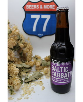 Musa Cerveja Independente Musa Baltic Sabbath Porter fles 33 cl 7,90% Musa Cerveja Independente Musa Baltic Sabbath Porter fles 33 cl 7,90%