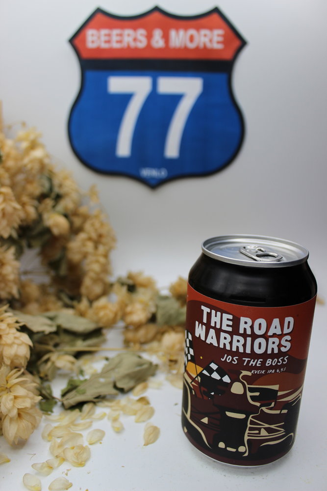 Brouwerij Eleven Brouwerij Eleven The Road Warriors Jos The Boss IPA Blik 33 cl 6.50% Brouwerij Eleven Brouwerij Eleven The Road Warriors Jos The Boss IPA Blik 33 cl 6.50%