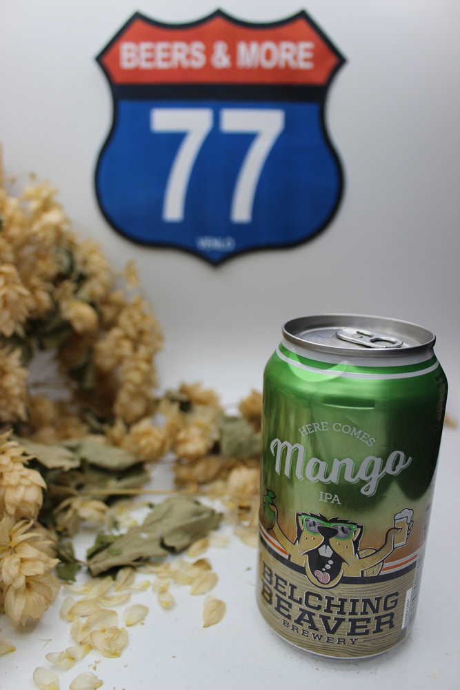 Belching Beaver Belching Beaver Here Comes Mango IPA Blik 35.5 cl 6,60%