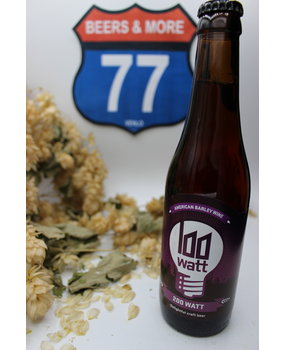 100 Watt Brewery 100 Watt Brewery 200 Watt Barley Wine Fles 33 cl  12,00%
