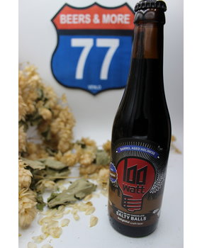 100 Watt Brewery 100 Watt Brewery Suck On My Chocolate Salty Bals BA Stout Fles 33 cl  11,00%