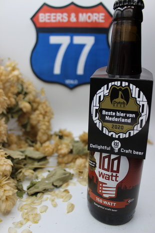 100 Watt Brewery 100 Watt Brewery 150 Watt Quadrupel Fles 33 cl  10,00%