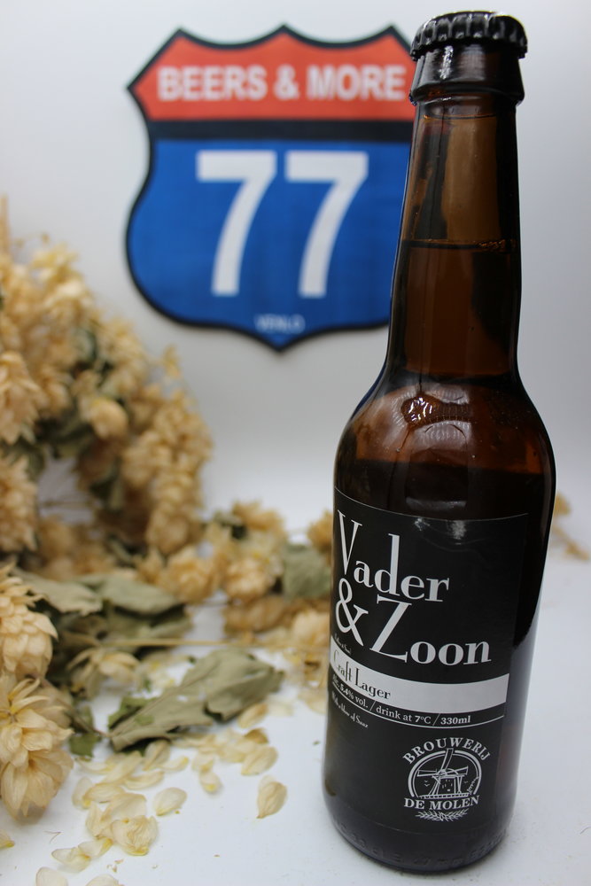 De Molen De Molen Vader & Zoon Lager Fles 33 cl  5,40%