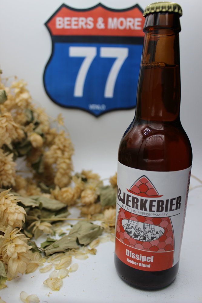 Tsjerkebier Tsjerkebier Dissipel Amber Blond fles 33 cl  5,80%