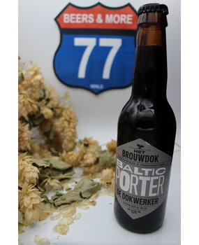 Het Brouwdok Het Brouwdok De Dokwerker Baltic Porter fles 33 cl  8,50%