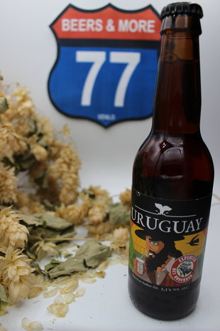 Het Brouwdok Het Brouwdok Expeditie#4 Urugay Amber fles 33 cl  5,50%