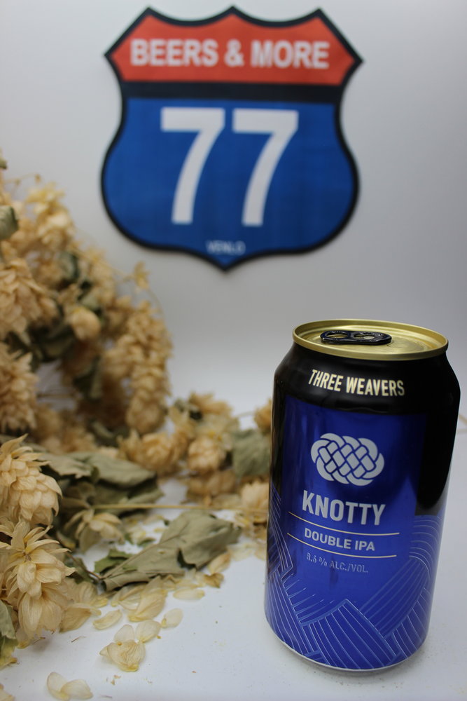 Three Weavers Brewing Company Three Weavers Brewing Company Knotty IPA Blik 35,5 cl  8,60%