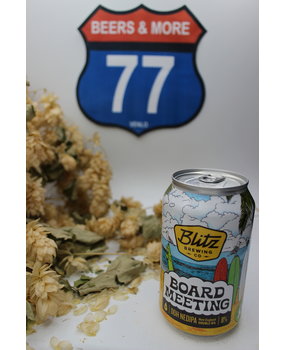 Blitz Brewing Blitz Brewing Board Meeting IPA Blik 33 cl  8,00% Blitz Brewing Blitz Brewing Board Meeting IPA Blik 33 cl  8,00%