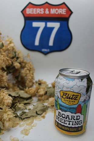Blitz Brewing Blitz Brewing Board Meeting IPA Blik 33 cl  8,00%