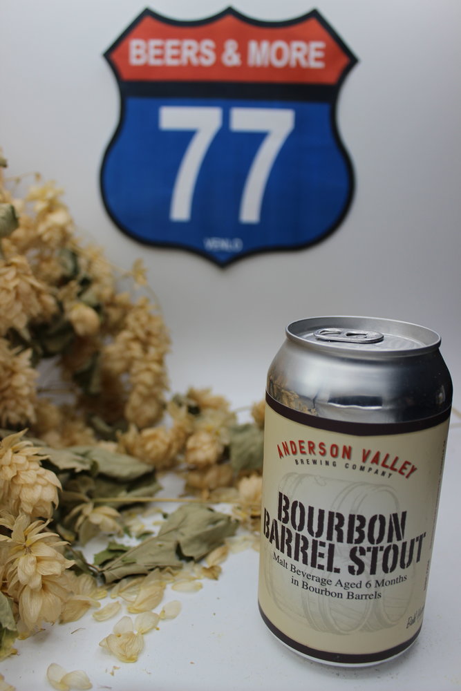 Anderson Valley Brewing Company Anderson Valley Brewing Company Bourbon Barrel stout Blik 35,5 cl  8,30%