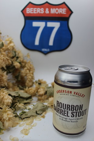 Anderson Valley Brewing Company Anderson Valley Brewing Company Bourbon Barrel stout Blik 35,5 cl  8,30%