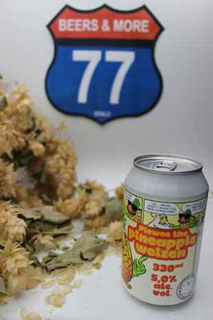 Uiltje Brewing Company Uiltje Brewing Company Piewee The Pineapple Weizen Blik 33 cl 5,00%