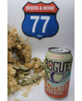 Rogue Ales Rogue Ales Hazelnut Brown Nectar Ale Blik 35.5 cl  5,60% Rogue Ales Rogue Ales Hazelnut Brown Nectar Ale Blik 35.5 cl  5,60%