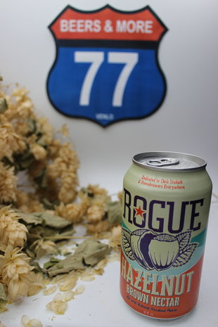 Rogue Ales Rogue Ales Hazelnut Brown Nectar Ale Blik 35.5 cl  5,60%