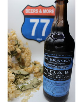 Nebraska Brewing Company Nebraska Brewing Company M.O.A.B. Mother Of All Bettys Stout Fles 50 cl 13,70% Nebraska Brewing Company Nebraska Brewing Company M.O.A.B. Mother Of All Bettys Stout Fles 50 cl 13,70%