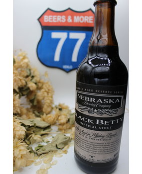 Nebraska Brewing Company Nebraska Brewing Company Black Betty Stout Fles 50 cl 10,60% Nebraska Brewing Company Nebraska Brewing Company Black Betty Stout Fles 50 cl 10,60%
