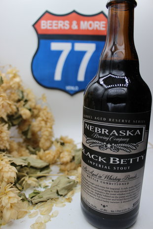 Nebraska Brewing Company Nebraska Brewing Company  Black Betty Stout Fles 50 cl  10,60%