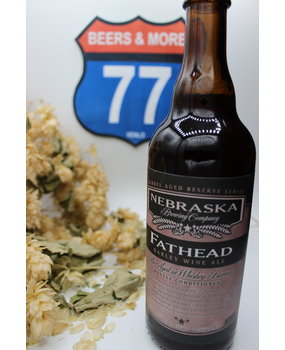 Nebraska Brewing Company Nebraska Brewing Company  Fathead Barley Wine Fles 50 cl  12,10%