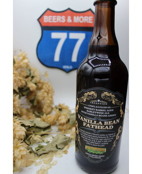 Nebraska Brewing Company Nebraska Brewing Company Vanilla Bean Fathead Barley Wine Fles 50 cl  12,10%