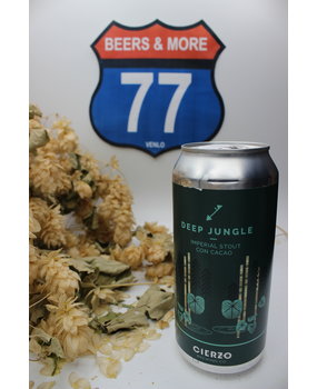 cierzo Cierzo Deep Jungle Stout Blik 44 cl 11,50% cierzo Cierzo Deep Jungle Stout Blik 44 cl 11,50%