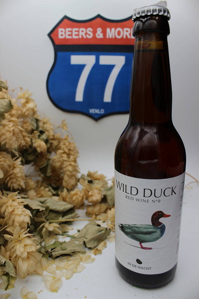 Brouwerij In De Nacht Brouwerij In De Nacht Wild Duck Red Wine No.8 Overig Fles 33 cl 5,50% Brouwerij In De Nacht Brouwerij In De Nacht Wild Duck Red Wine No.8 Overig Fles 33 cl 5,50%