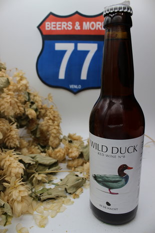 Brouwerij In De Nacht Brouwerij In De Nacht Wild Duck Red Wine No.8 Overig Fles 33 cl 5,50% Brouwerij In De Nacht Brouwerij In De Nacht Wild Duck Red Wine No.8 Overig Fles 33 cl 5,50%