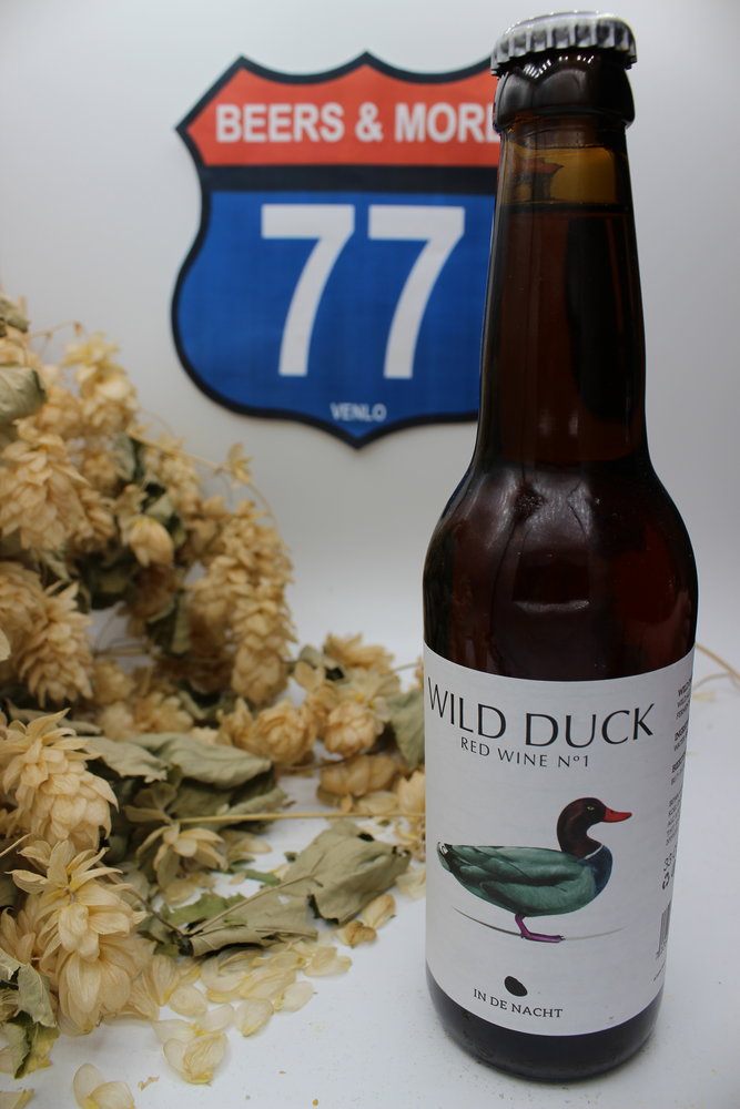 Brouwerij In De Nacht Brouwerij In De Nacht Wild Duck Red Wine No.1 Overig Fles 33 cl  5,50% Brouwerij In De Nacht Brouwerij In De Nacht Wild Duck Red Wine No.1 Overig Fles 33 cl  5,50%