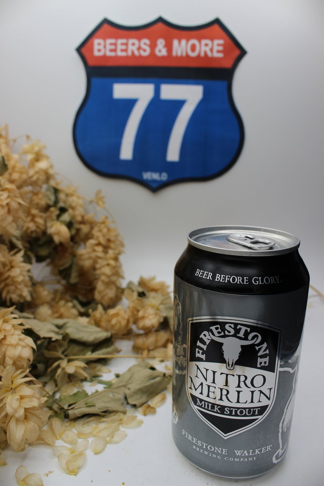 Firestone Walker Brewing Company Firestone Walker Brewing Company Nitro Merlin Milk Stout Blik 35,5 cl 5,50% Firestone Walker Brewing Company Firestone Walker Brewing Company Nitro Merlin Milk Stout Blik 35,5 cl 5,50%