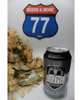 Firestone Walker Brewing Company Firestone Walker Brewing Company Nitro Merlin Milk Stout Blik 35,5 cl  5,50%