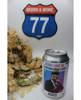 Big Belly Big Belly Bobby Love  XL NEIPA Blik 33 cl  8,50%