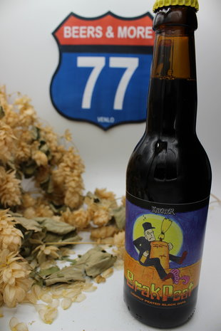 Brouwerij De Kneiter Brouwerij De Kneiter BrakPeat Black Dipa Fles 33 cl  8,30%