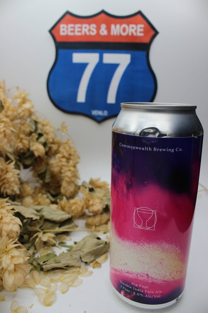 Commonwealth Brewing Company Commonwealth Brewing Company Big Papi IPA Blik 47.3 cl  8,00%