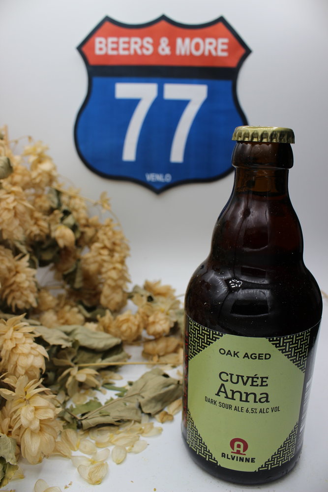 Brouwerij Alvinne Brouwerij Alvinne Cuvee Anna Dark Sour Ale Fles 33 cl  6,50%