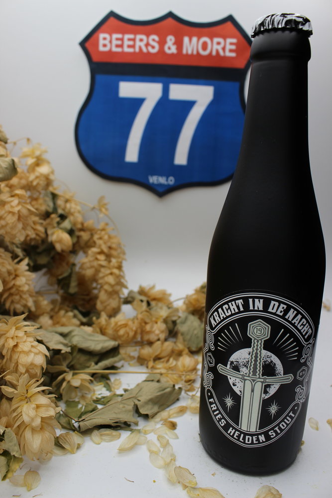 Grutte Pier Grutte Pier Kracht in de Nacht Stout Fles 33 cl 10,00%